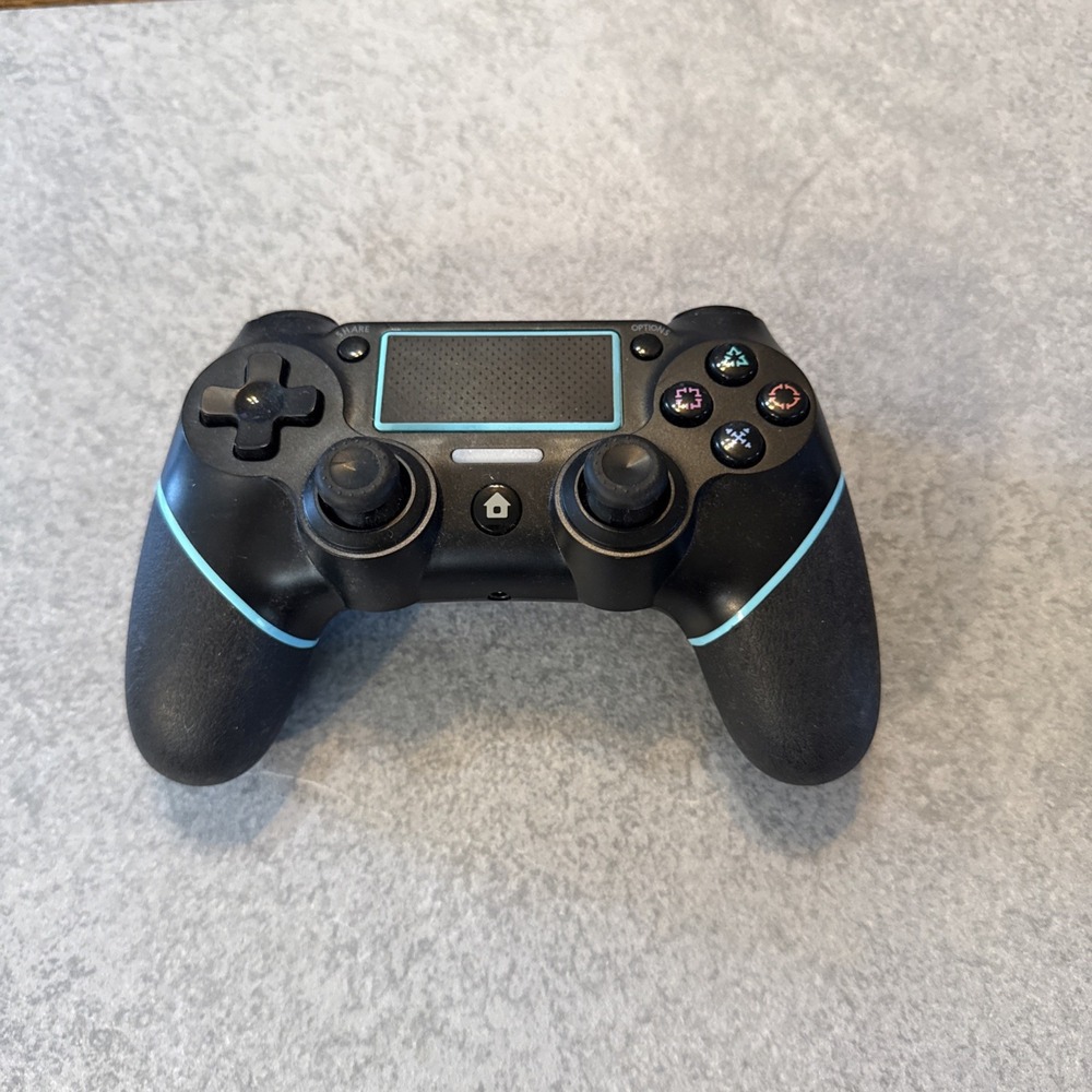 Bluetooth Controller For PS4, PS4 Pro, Android, PC, Laptop Working Black Teal